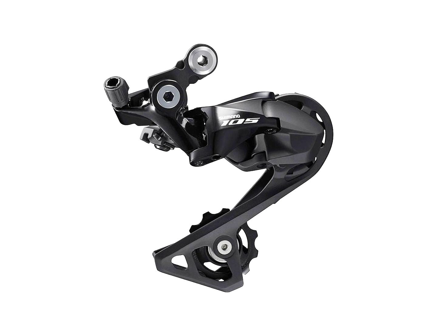 Rear Derailleurs Shimano Shimano 105 RD-R7000-SS Rear Derailleur - 11-Speed Short Cage Black Dark Slate Gray