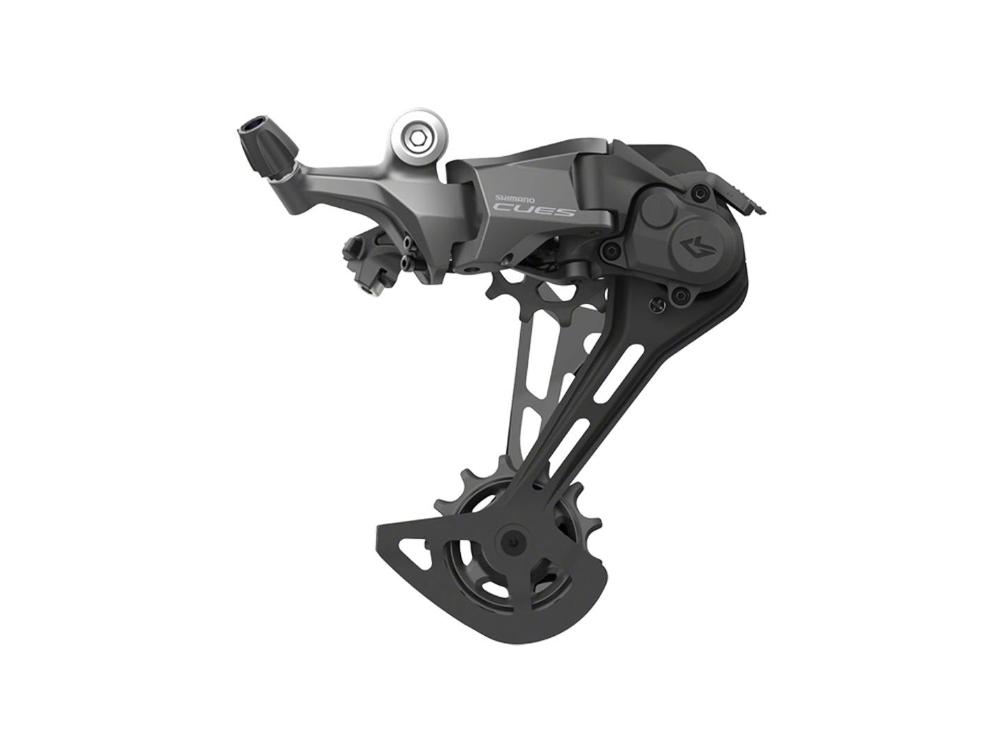 Rear Derailleurs Shimano Shimano CUES RD-U6000-GS Rear Derailleur - 10/11-Speed Shadow Design Plus Direct Attach Medium Cage BLK Dark Slate Gray