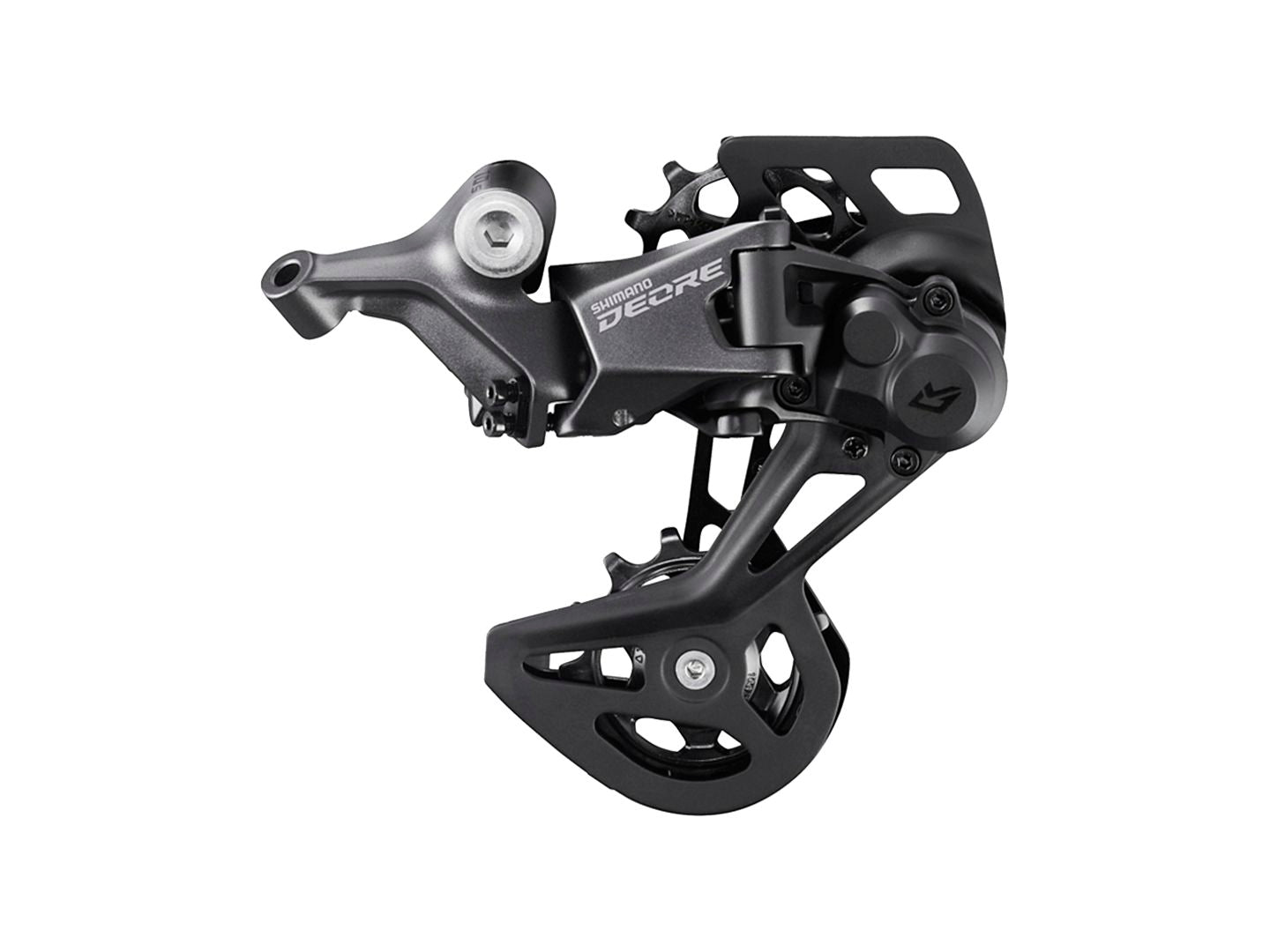 Rear Derailleurs Shimano Shimano Deore RD-M5130 Rear Derailleur - 10-Speed Medium Cage Black Dark Slate Gray