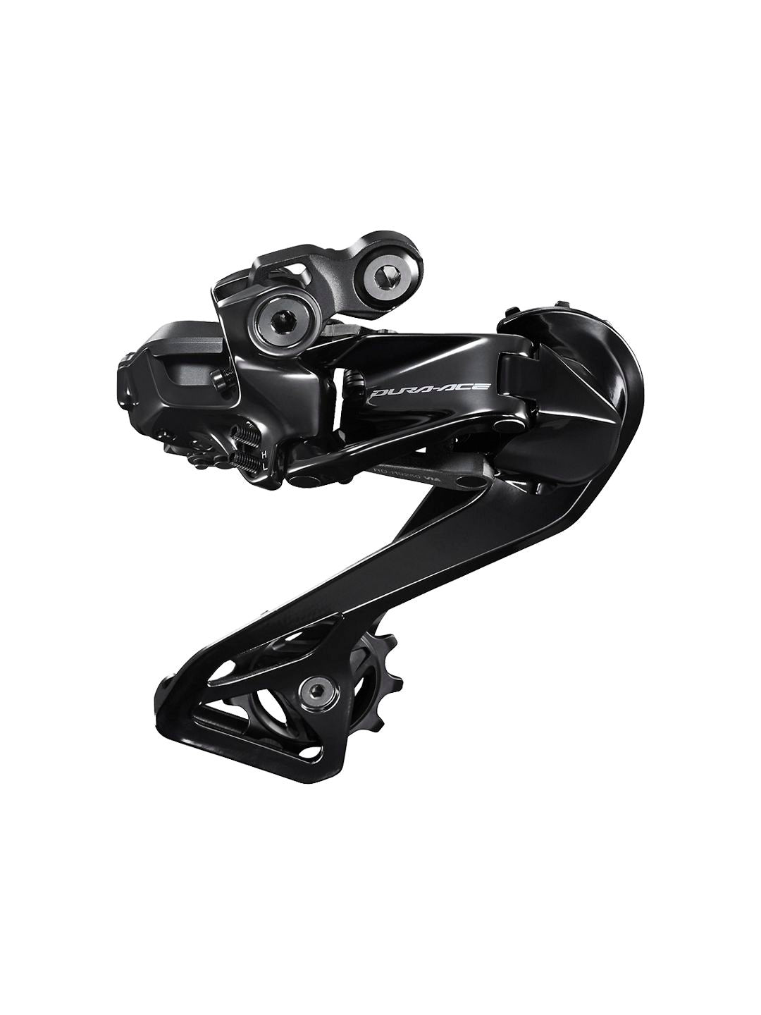 Rear Derailleurs Shimano Shimano Dura-Ace RD-R9250F Di2 Rear Derailleur - 12-Speed Medium Cage Includes TL-EW300 BLK Black
