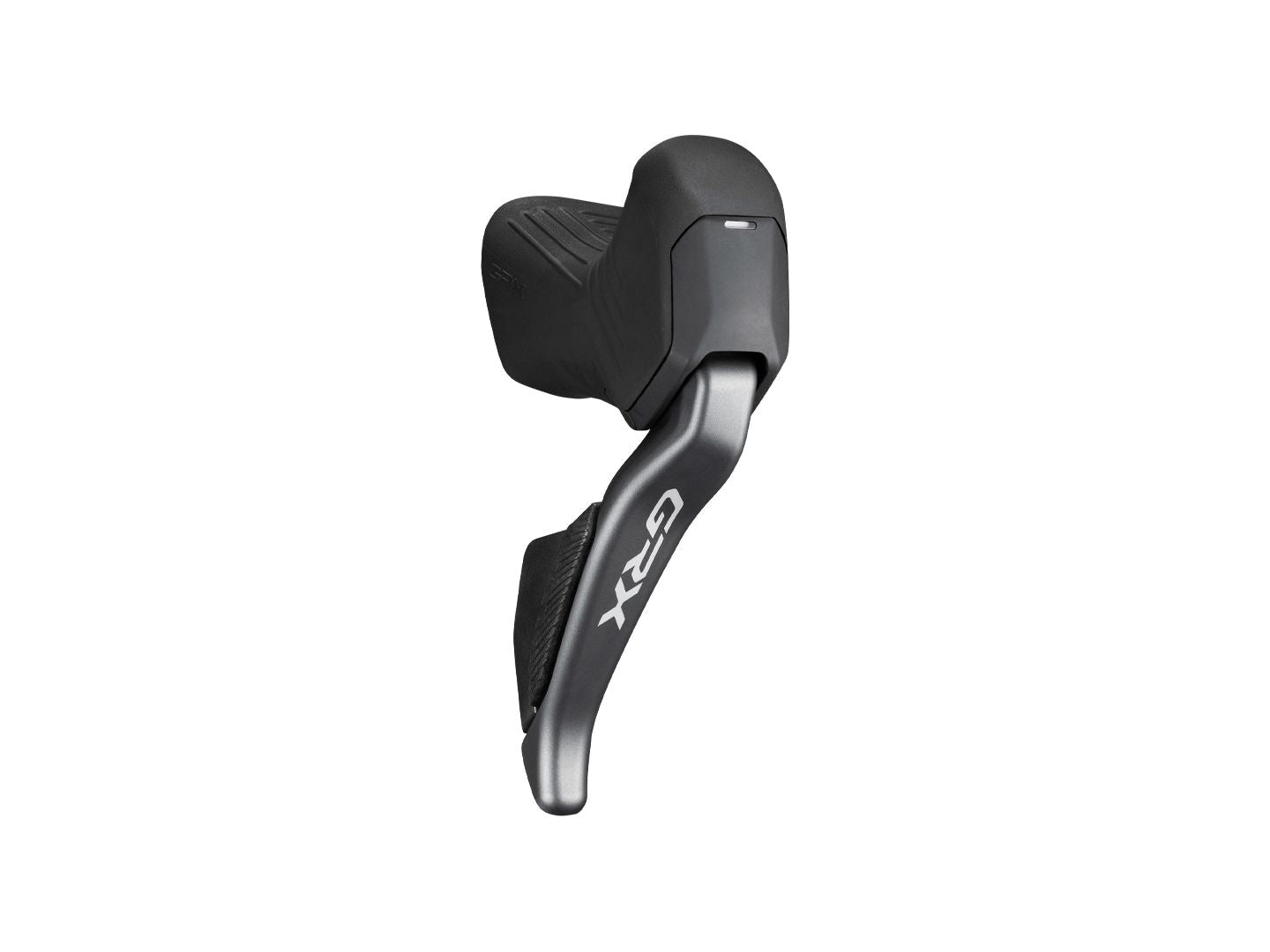 Brake/Shift Lever - Drop Bar Shimano Shimano GRX ST-RX825 Di2 Shift/Brake Lever BR-RX820 Hyd Disc Brake Caliper - Right/Rear 12-Speed Flat Mount Caliper For 25mm Mount Dark Slate Gray