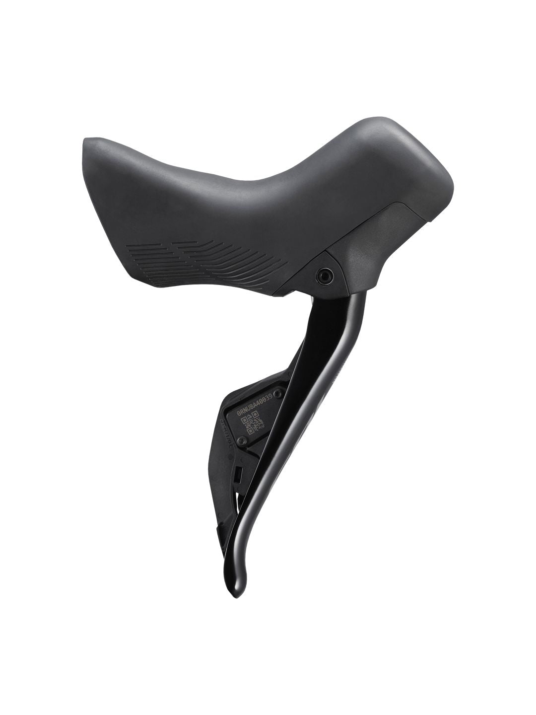 Brake/Shift Lever - Drop Bar Shimano Shimano 105 ST-R7170-L Di2 Shift/Brake Lever BR-R7170 Hydraulic Disc Brake Caliper - Front 2x Flat Mount Fork Adaptor BLK Dark Slate Gray