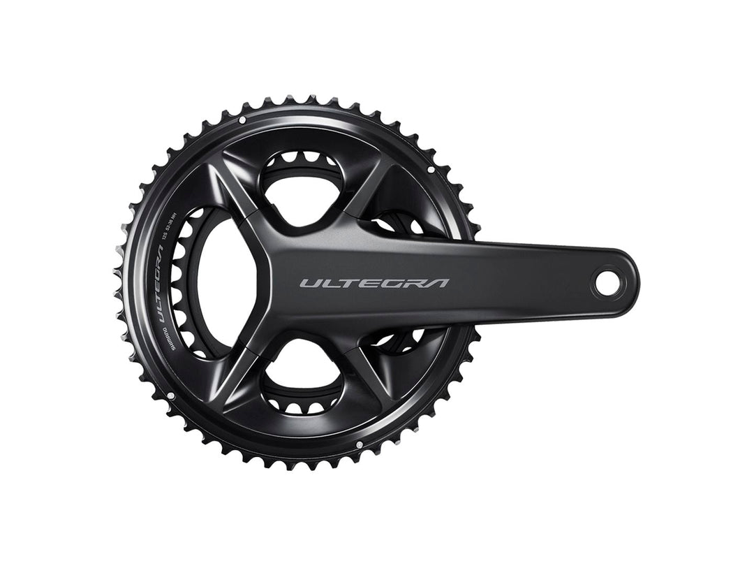 Cranksets and Arms Shimano Shimano Ultegra FC-R8100 Crankset - 165mm 12-Speed 50/34t Hollowtech II Spindle Interface BLK Dark Slate Gray