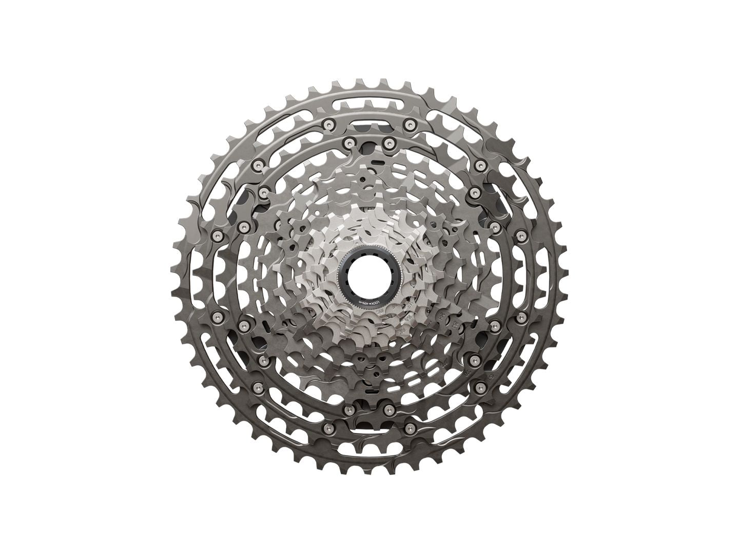 Cassettes and Cogs Shimano Shimano XTR CS-M9200-12 Cassette - 12-Speed 10-51t Hyperglide+ Micro Spline Gray Dim Gray