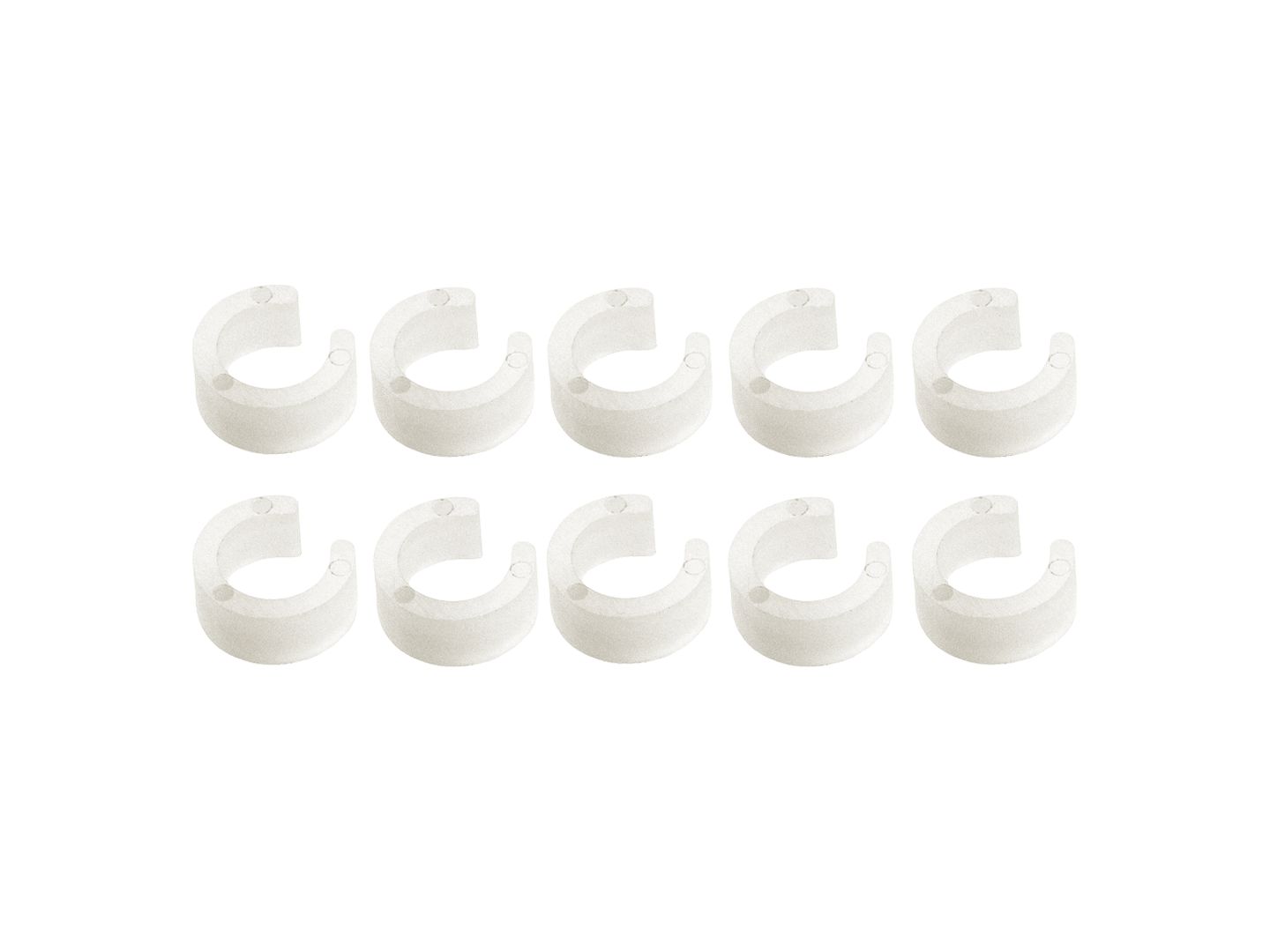 Dropper Post Parts Wolf Tooth Wolf Tooth Resolve Dropper Post Travel Adjustment Spacers - Set of 10 Beige