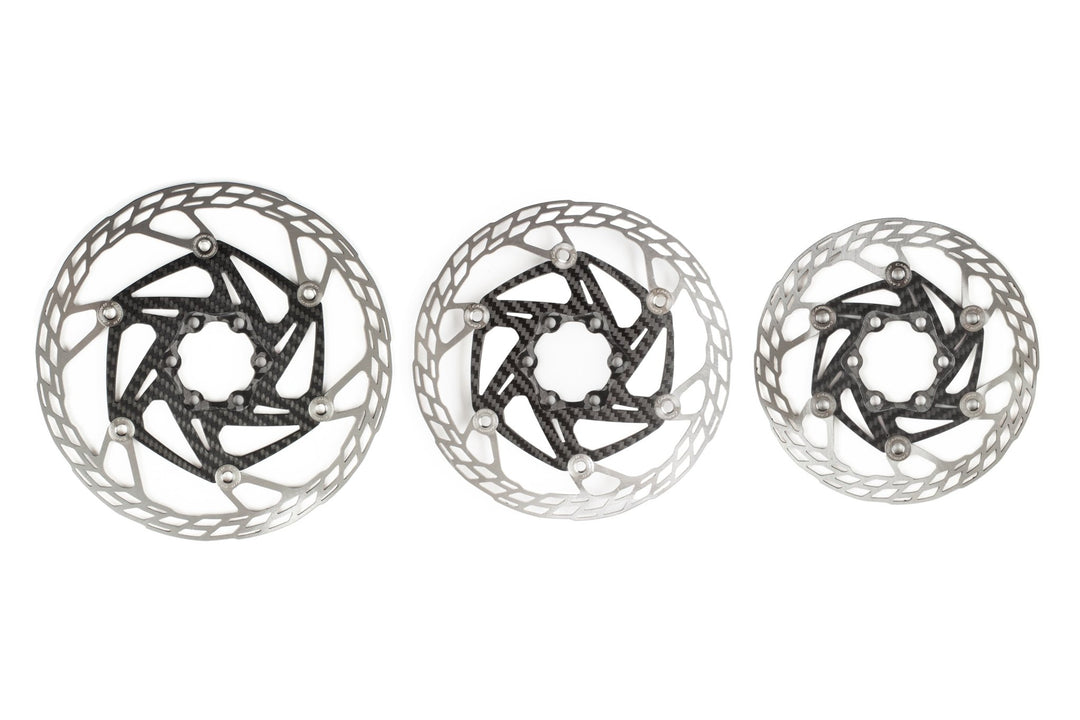 Disc Rotor Carbon-Ti Carbon-Ti X-Rotor SteelCarbon 3 140 Center Lock _ Sale Light Gray