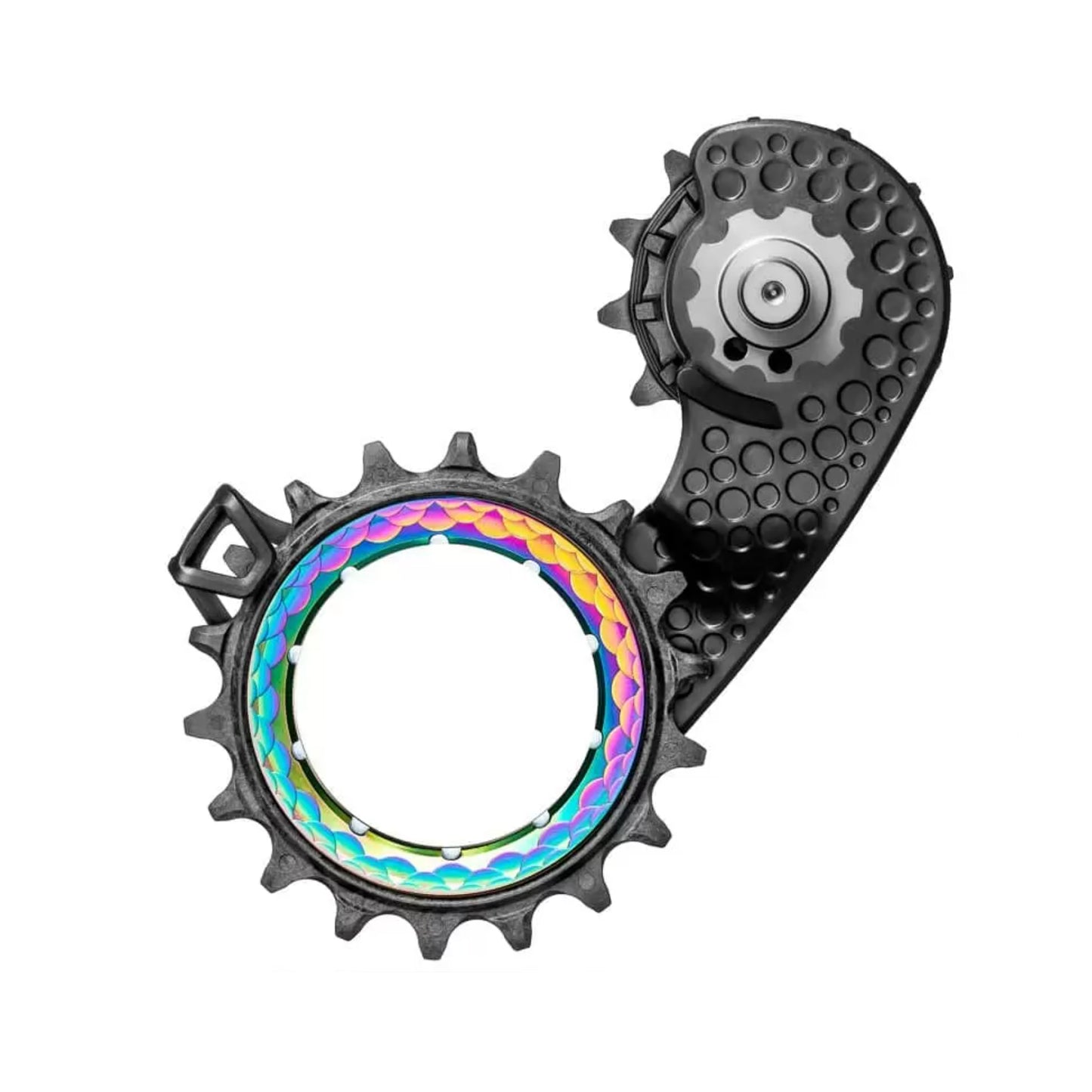 Derailleur Parts Absolute Black Absolute Black Carbon-Ceramic Hollow Cage Dura Ace 9200 - Rbw Dark Slate Gray