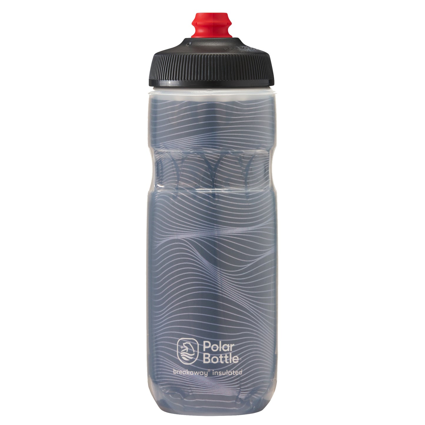 Polar Bottle Breakaway Water BottleJersey Knit Charcoal 20oz