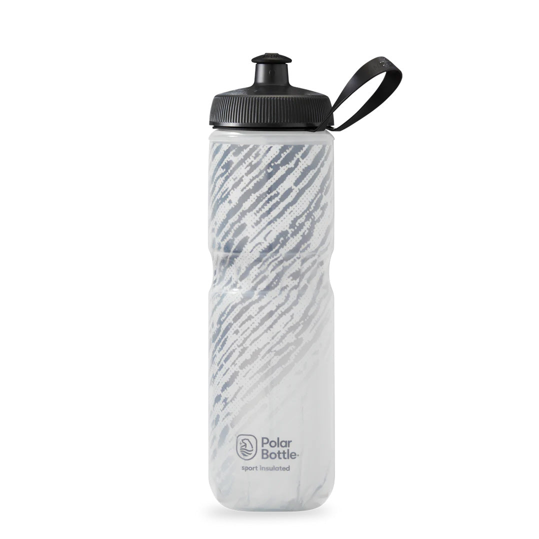 Polar Bottle Sport Insulated BottleStorm Charcoal/White 24oz
