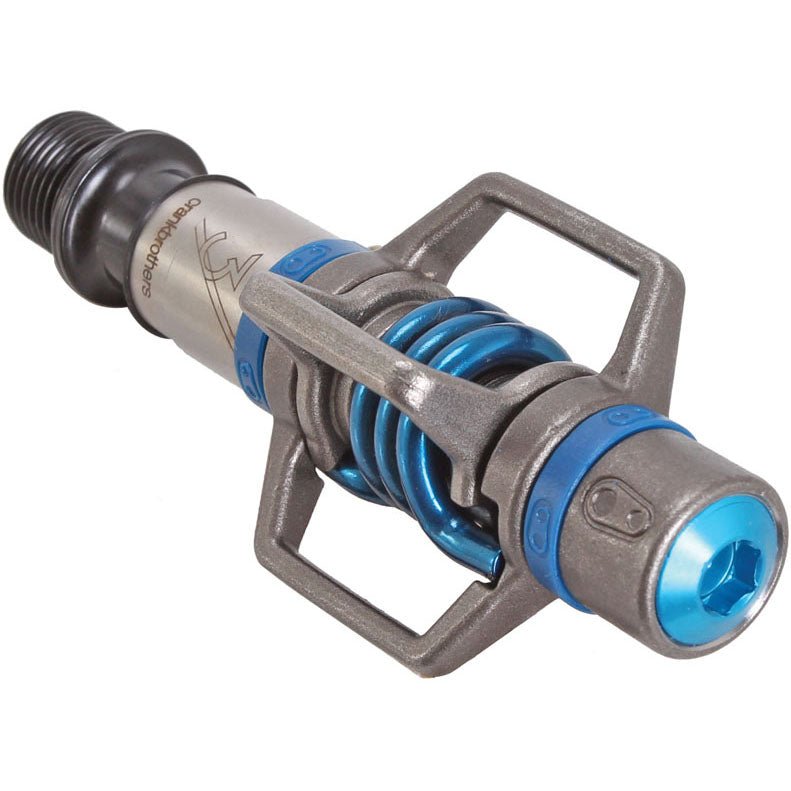 Pedals Crank Brothers Crankbrothers Egg Beater 3 Pedals - Dual Sided Clipless 9/16" Electric Blue Slate Gray