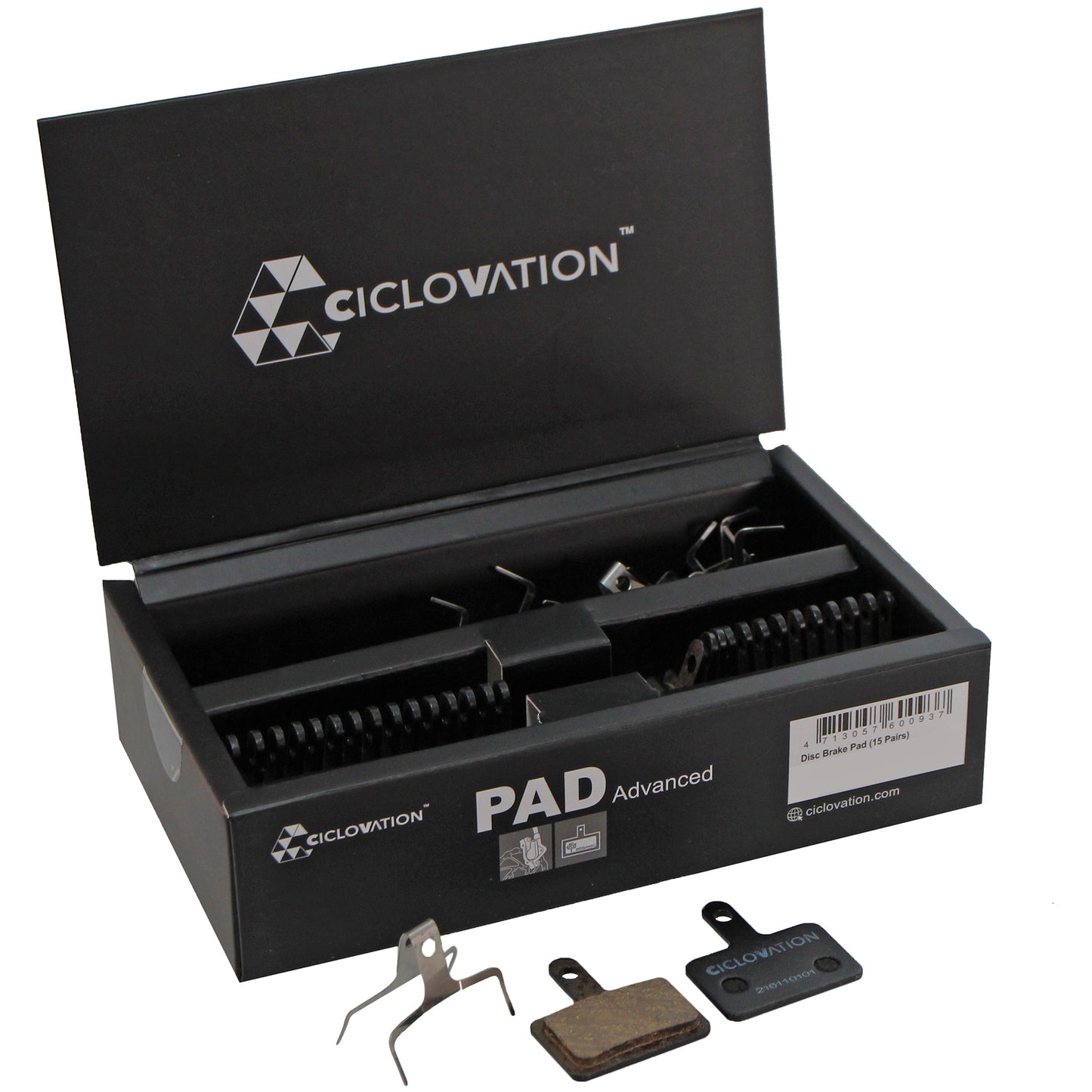 Disc Brake Pads Ciclovation Ciclovation Shimano (B-type 2-piston) Pads Organic Box/15 Dark Slate Gray