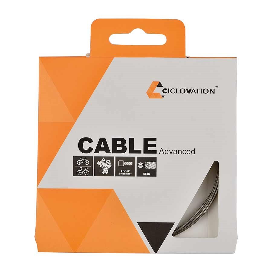 Cables and Housing Ciclovation Ciclovation Shift Cable SS 1.1mm - 2100mm - Each Light Gray