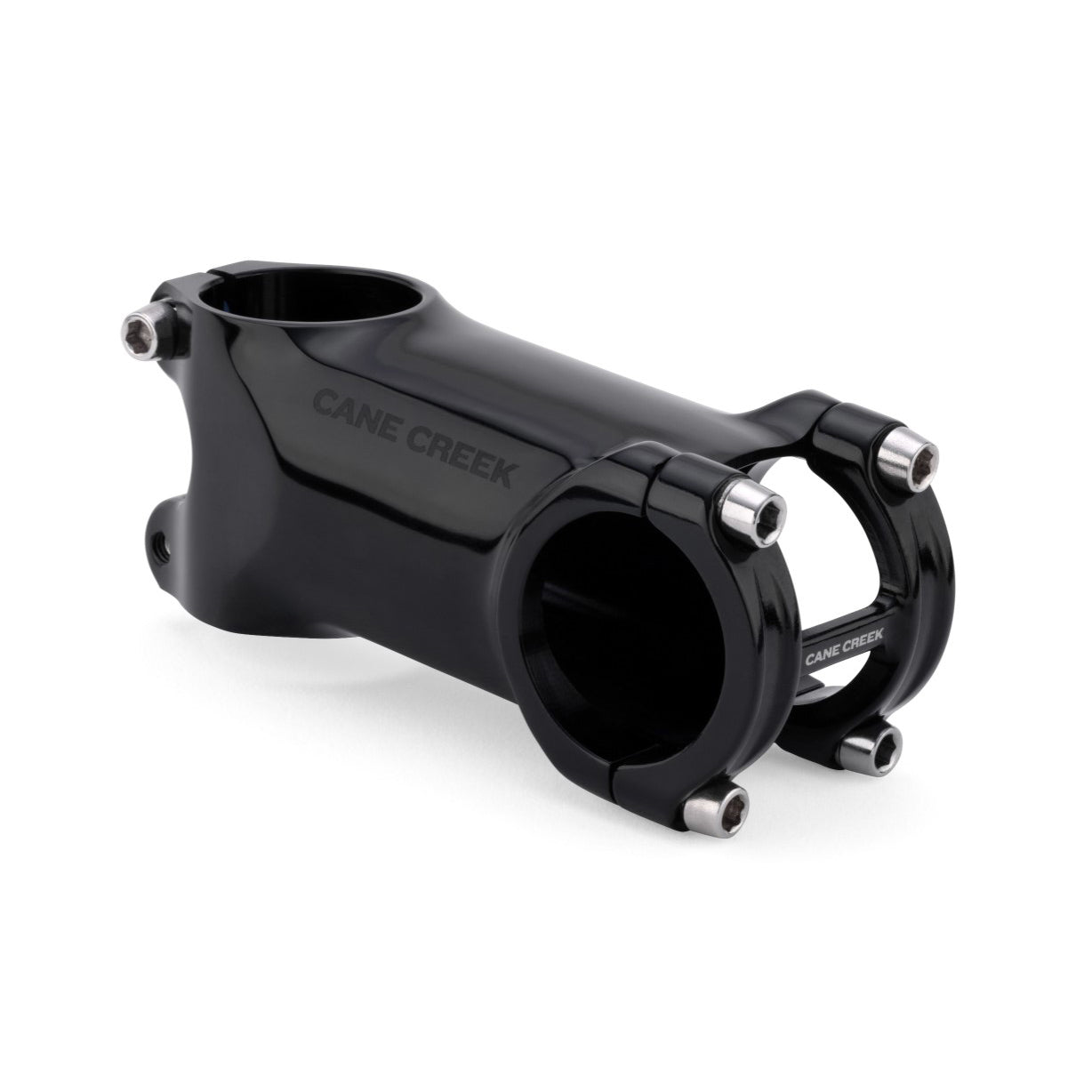 Stems Cane Creek Cane Creek GXC Stem - 80mm 31.8 Clamp +/-6 1 1/8" Polished Black Dark Slate Gray