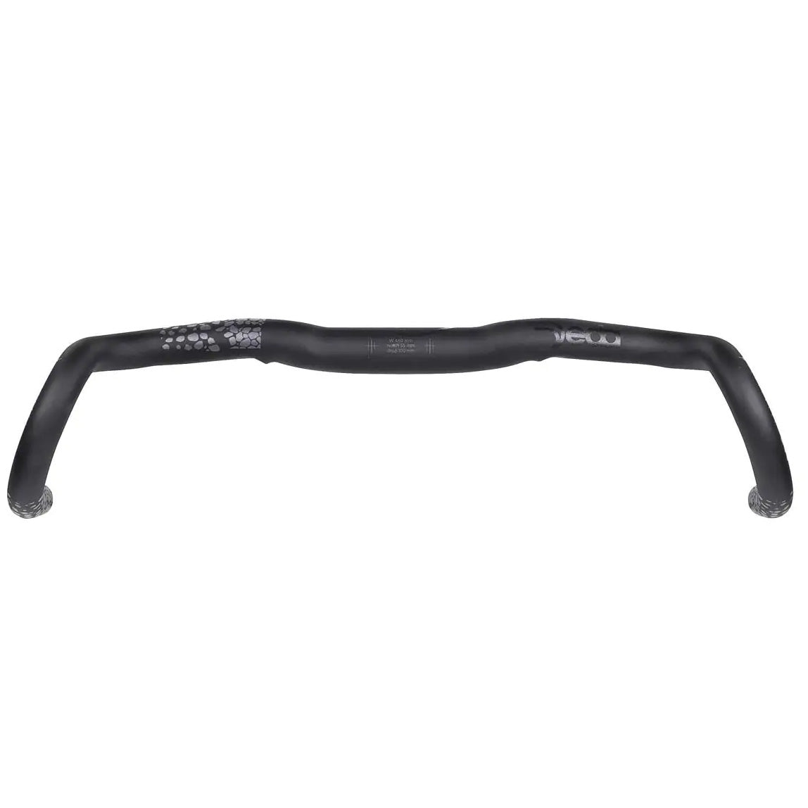 Drop Bars Deda Elementi Deda Elementi Gera RHM Alloy Bar (31.8) Blk - 46cm Dark Slate Gray