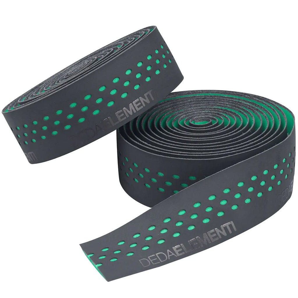 Bar Tape Deda Elementi Deda Elementi Presa Handlebar Tape Black/Green Dark Slate Gray