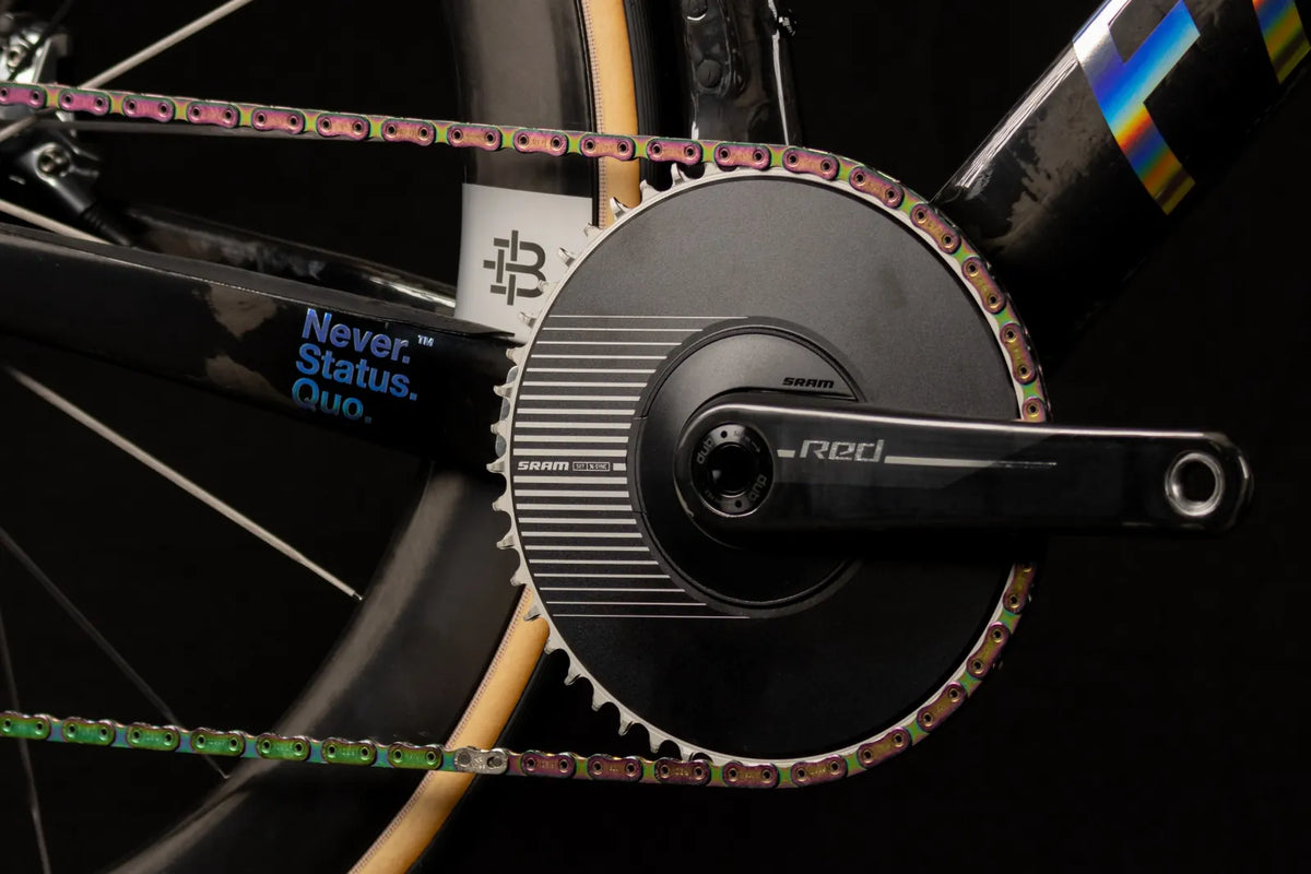 SRAM Red drivetrain cleaning and tuning at Dragonspine Cycling, Chicago