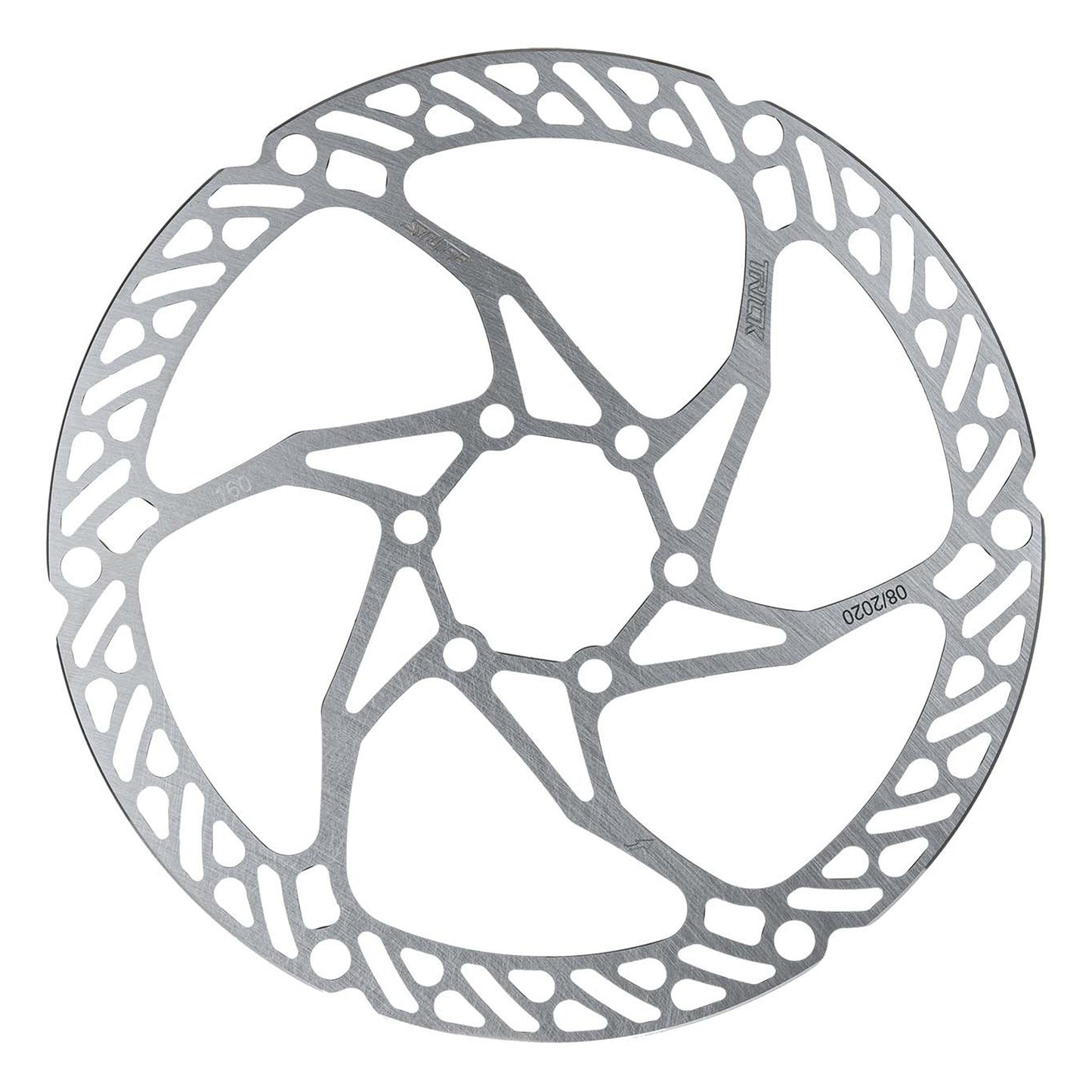 Disc Rotor Trickstuff Trickstuff Ultra Light 180mm Rotor 6-Bolt Silver Dark Gray
