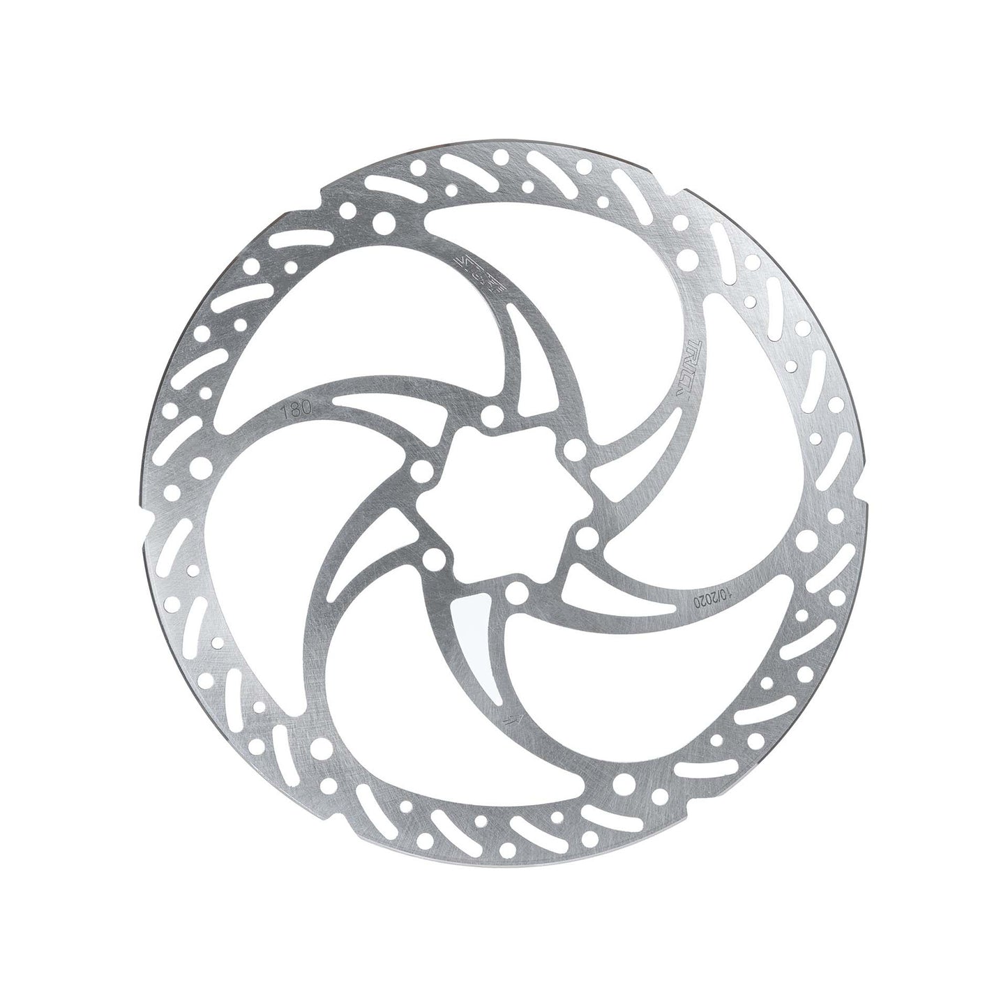 Disc Rotor Trickstuff Trickstuff Heavy Duty 180mm Rotor 6-Bolt Silver Dark Gray