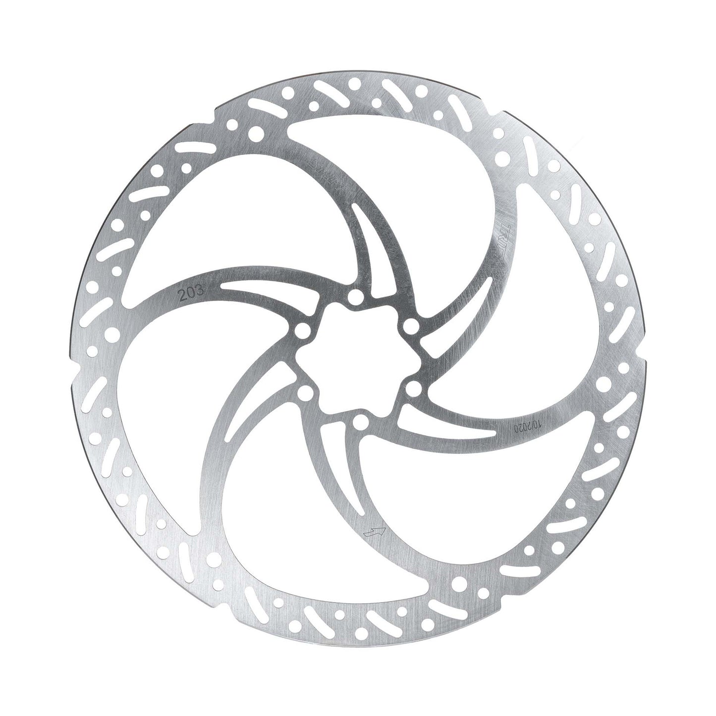 Disc Rotor Trickstuff Trickstuff Heavy Duty 203mm Rotor 6-Bolt Silver Gray
