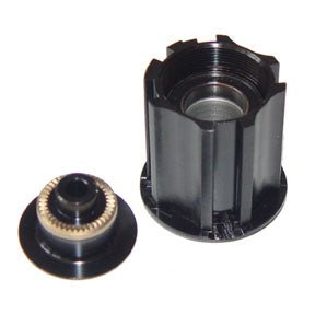 Freehubs DT Swiss DT Swiss Ratchet Freehub Body - Campagnolo 9 - 12s Standard Aluminum Sealed Bearing QR x 130/135 mm Kit w/ End Cap Dark Slate Gray