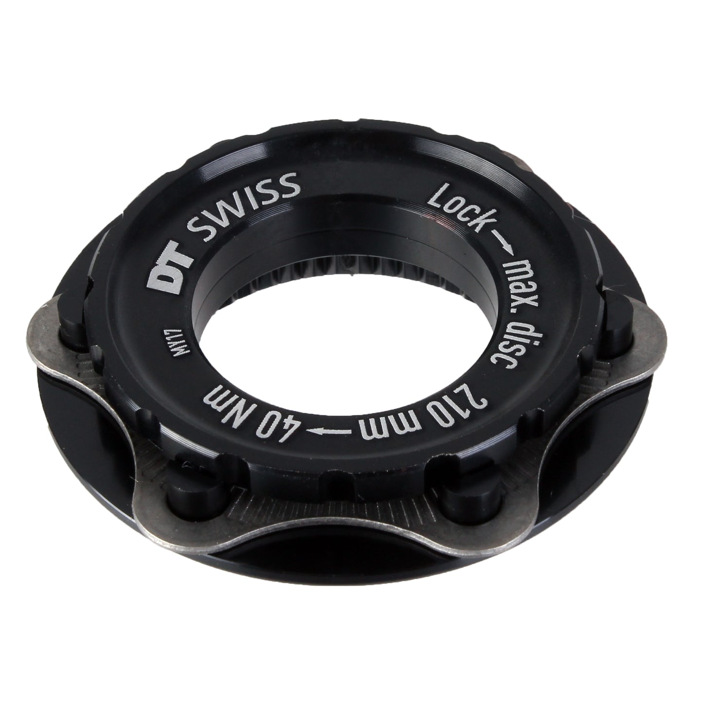 Disc Rotor DT Swiss DT Swiss Disc Brake Adaptor - Centerlock/6-Bolt Black