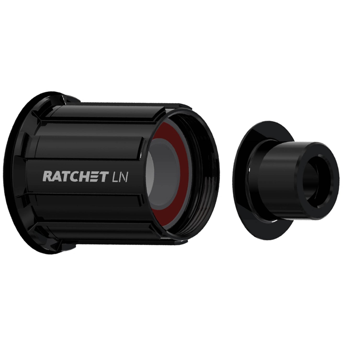 Freehubs DT Swiss DT Swiss Ratchet LN Freehub Body - Shimano HG 11 MTN Standard Aluminum Sealed Bearing Kit w/ End Cap 12 x 142/148 mm Black