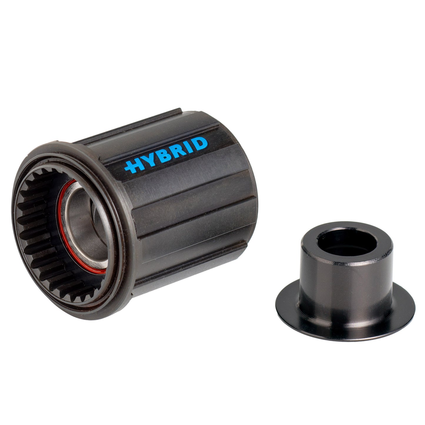 Hub Parts DT Swiss DT Swiss HG 8-11sp Steel FH w/12x148mm EC Ratchet Hybrid Dark Slate Gray