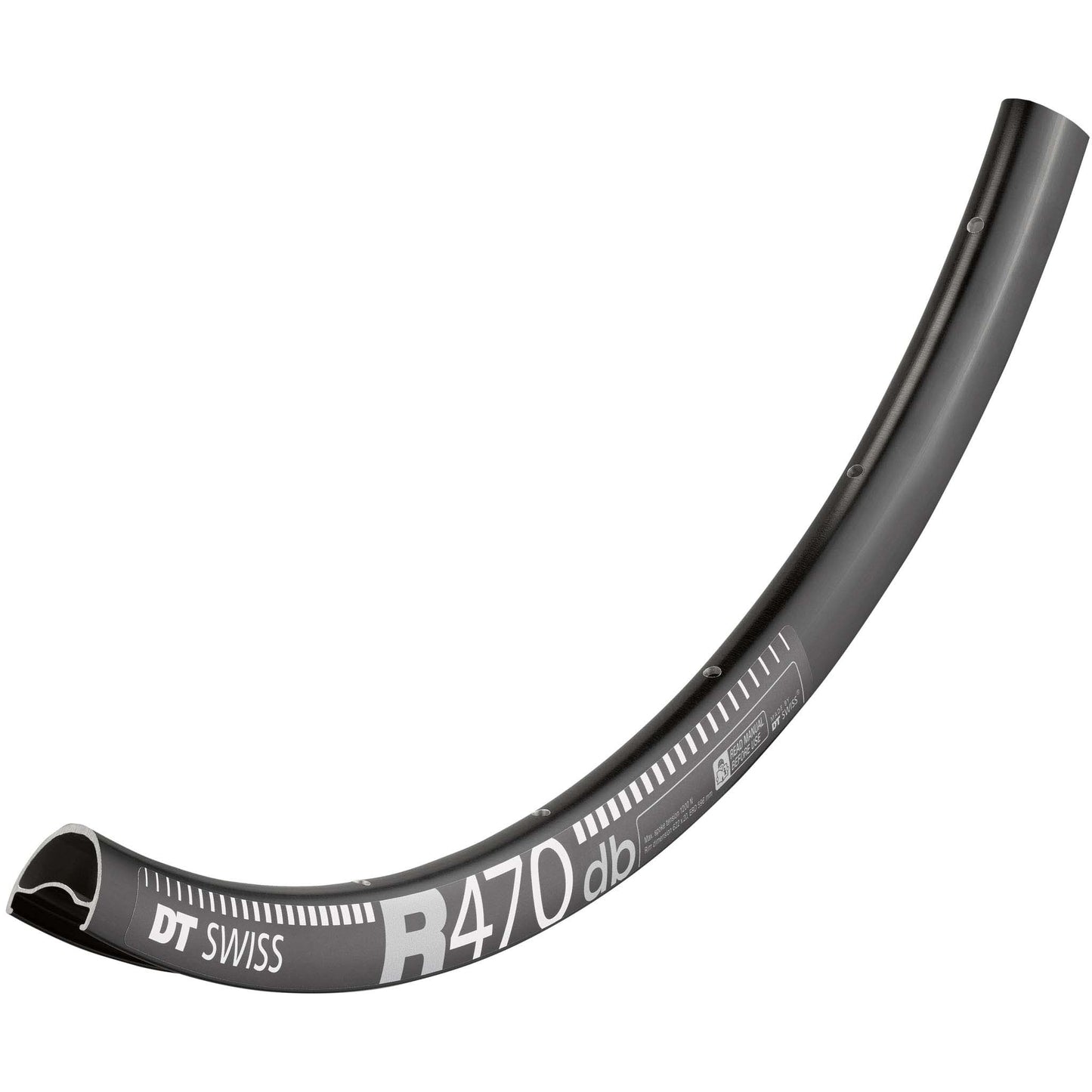 Rims DT Swiss DT Swiss R 470 Disc 700c Rim 24h Dim Gray