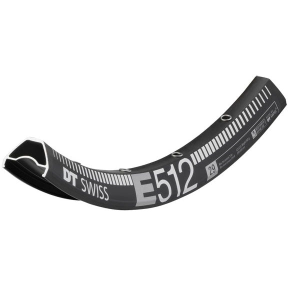Rims DT Swiss DT Swiss E 512 Tubeless Ready 29" Disc Rim 32h Black Dark Slate Gray