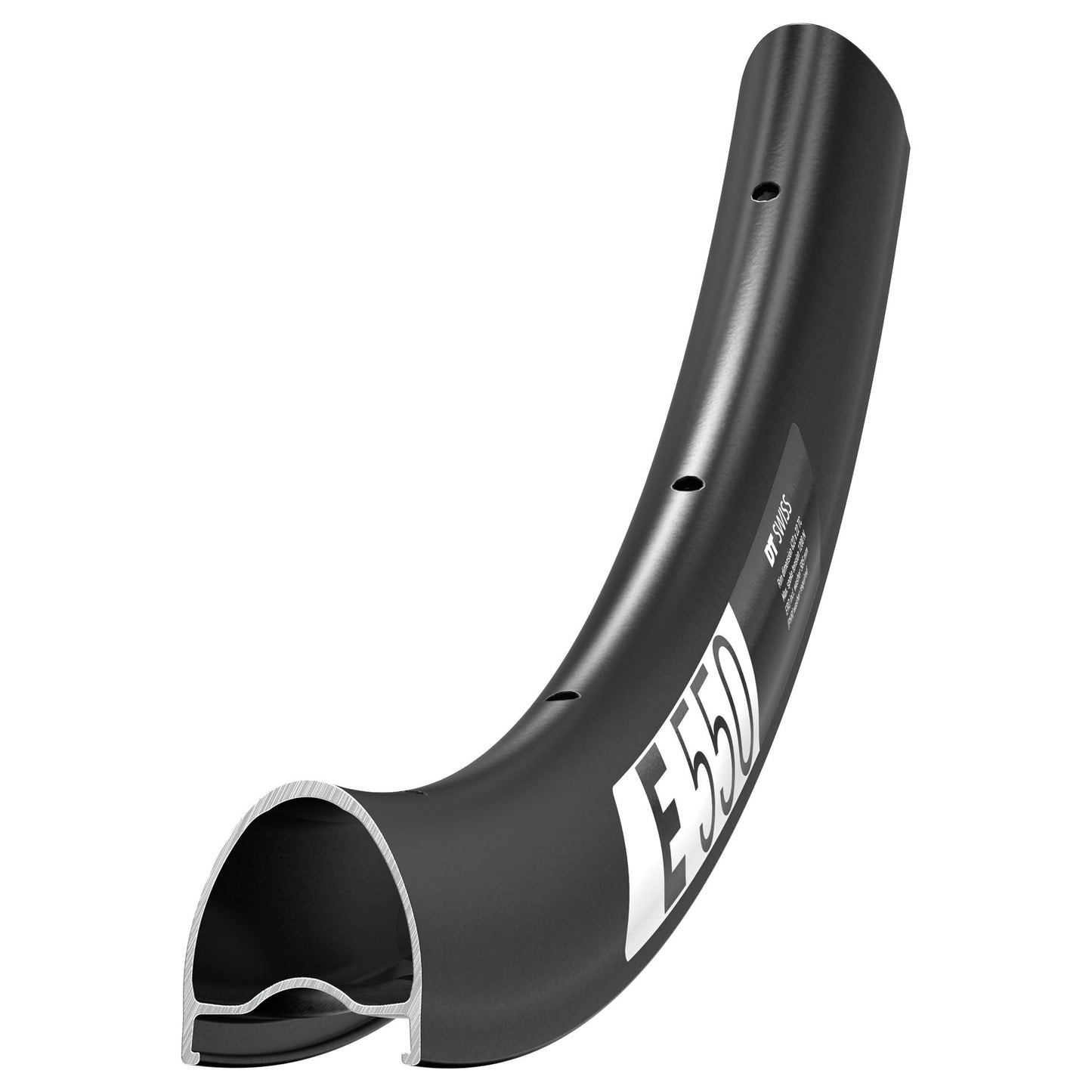 DT Swiss E 550 Rim - 700 Disc Black 28h