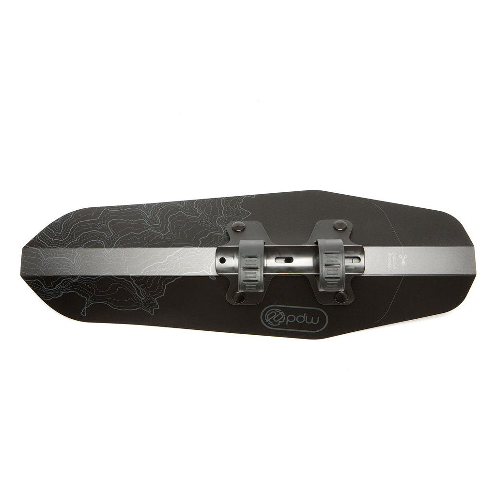 Clip-On Fender Portland Design Works Portland Design Works Mud Shovel 6.5 Fat Fender: Front Dark Slate Gray