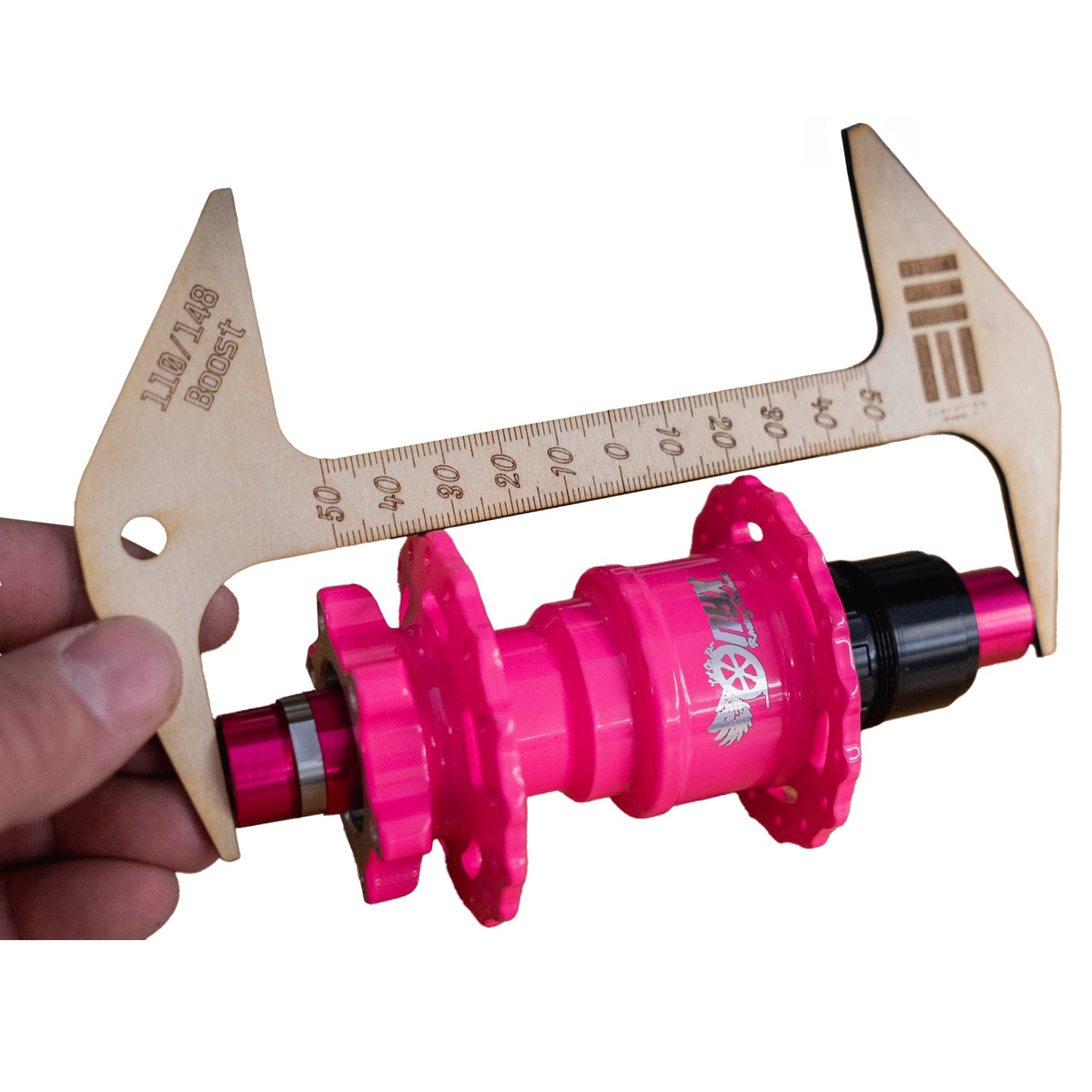 Elevation Wheel Co Hub Center to Flange Ruler Boost (148/110mm)