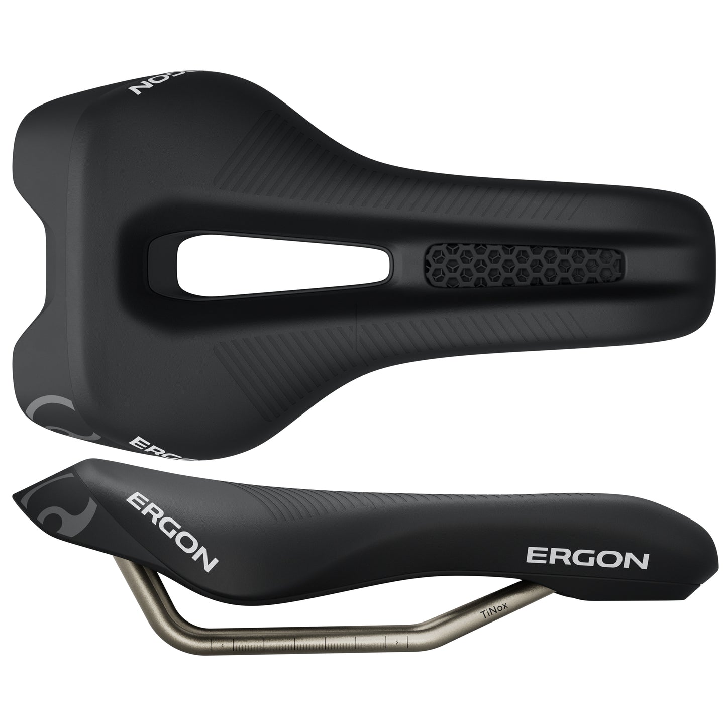 Saddles Ergon Ergon SR Triathlon Saddle - Womens Black Mid Dark Slate Gray