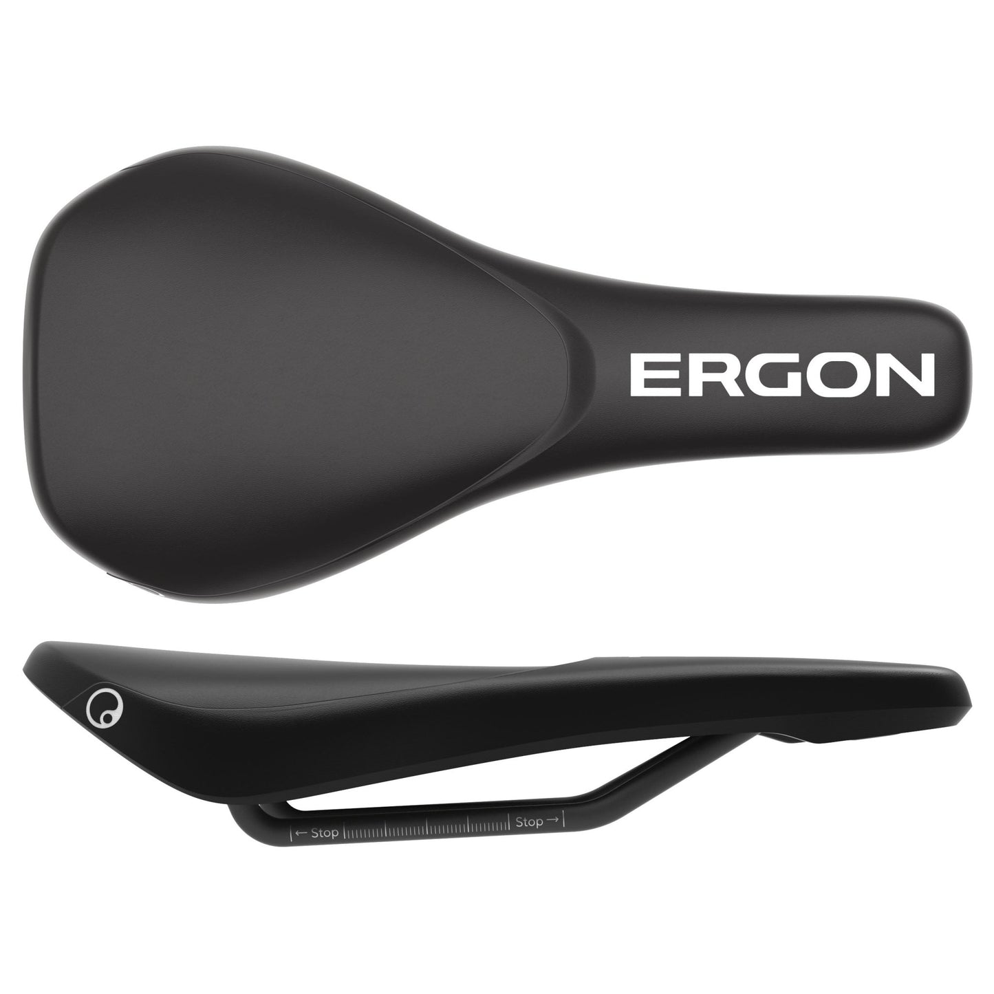 Saddles Ergon Ergon SM Downhill Saddle - Black Dark Slate Gray