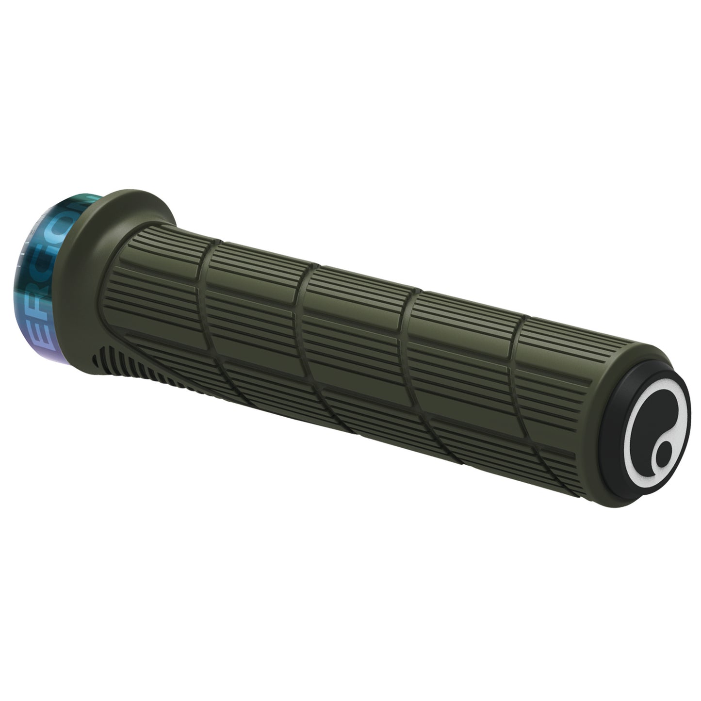 Grips Ergon Ergon GD1 Evo Factory Slim Grips - Frozen Moss/Oil Slick Lock-On Dark Slate Gray