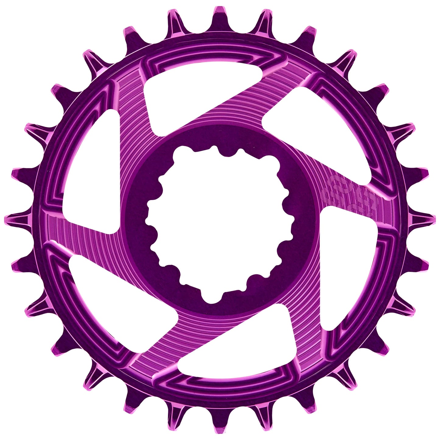 Chainrings E*thirteen E*thirteen Helix R Guidering(3mm Offset)3-Bolt 32t Eggpln Midnight Blue