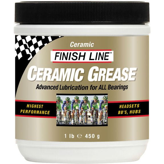 Grease Finish Line Finish Line Ceramic Grease 1lb Tub Light Gray
