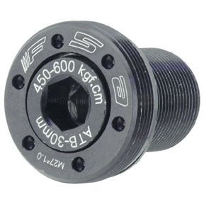 Crank Bolts and Parts FSA Full Speed Ahead Self-Extracting Left Crank Arm Bolt for Mega Exo ATB Cranks Slate Gray