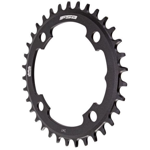 Chainrings FSA FSA Megatooth 1x10/11sp Chainring 104BCDx34T Blk Dark Slate Gray