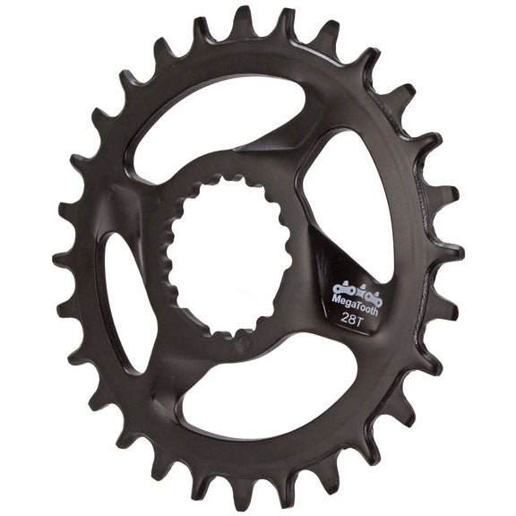 Chainrings FSA Full Speed Ahead Comet Chainring Direct-Mount Megatooth 11-Speed 28t Dark Slate Gray