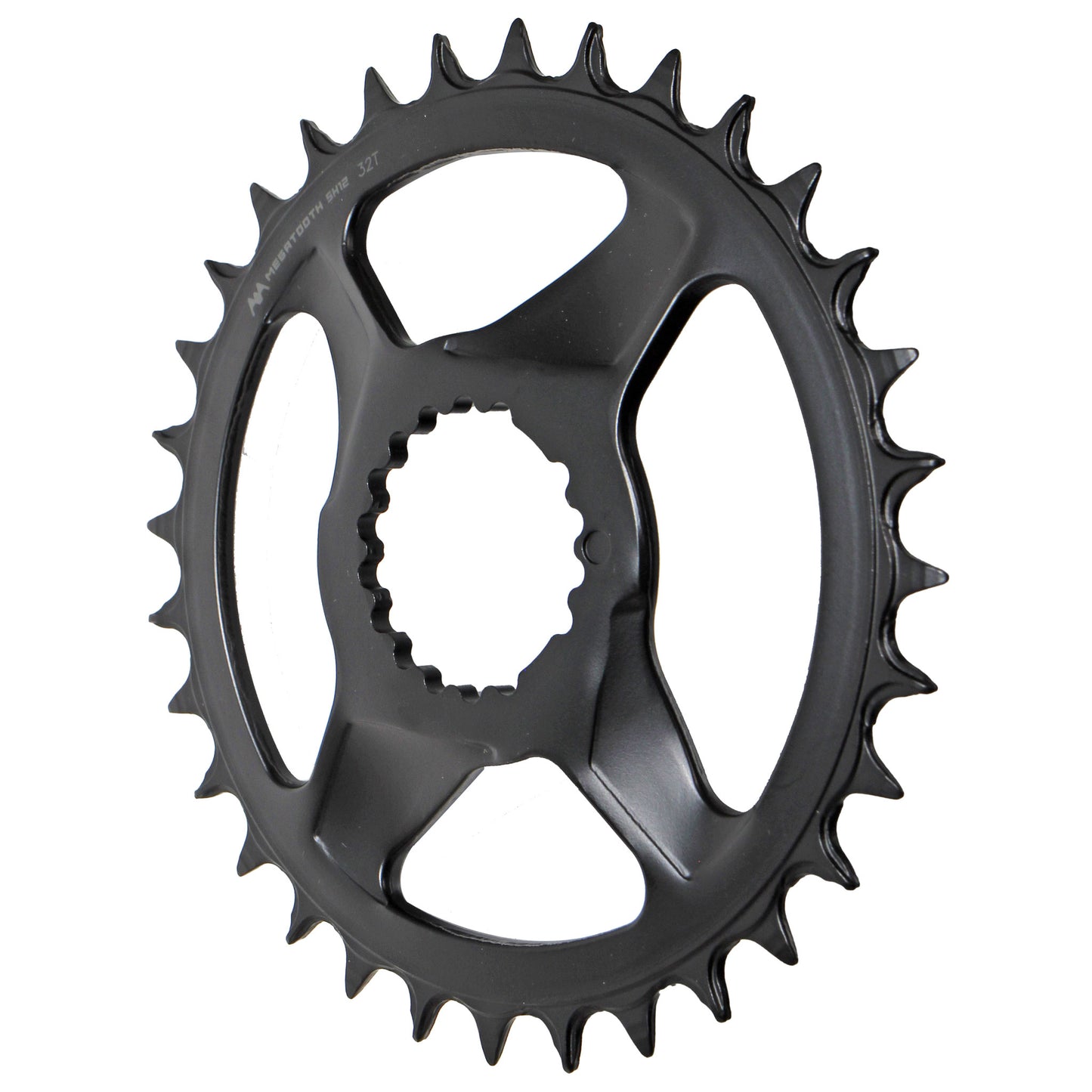 Chainrings FSA Full Speed Ahead Comet MegaTooth Direct Mount Chainring - 32t FSA Direct Mount For 12-Speed Shimano Hyperglide+ BLK Dark Slate Gray