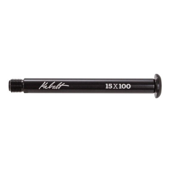 Axles & Axle Parts Fox Shox FOX Kabolt Axle Assembly Black for 15x100mm Forks Dark Slate Gray