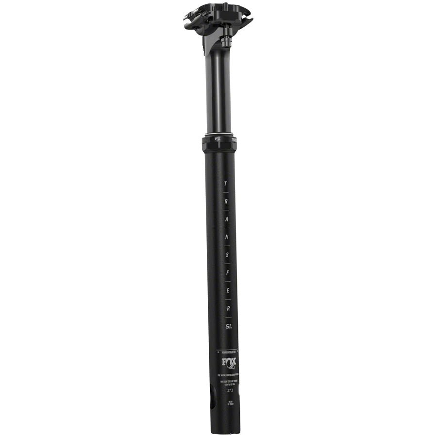 Dropper Posts Fox Shox FOX Transfer SL Factory Dropper Seatpost - 27.2 70 mm Internal Routing Kashima Coat Upper Dark Slate Gray