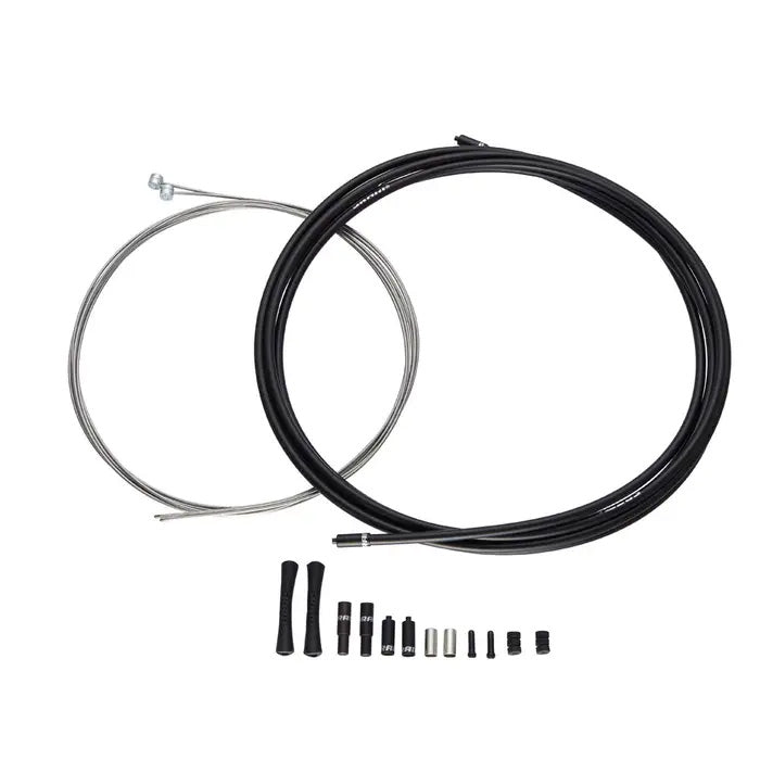 Cables and Housing SRAM SRAM 5mm Slick Wire Extra Long Road Brake Set Black Dark Slate Gray
