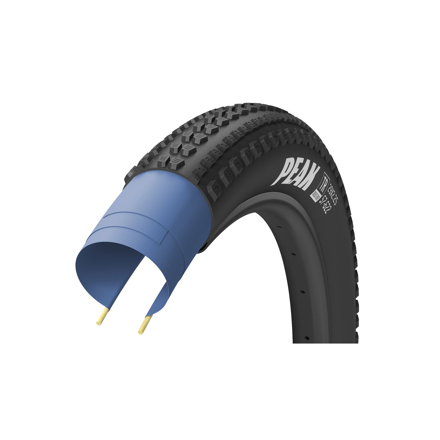 Tires Goodyear Goodyear Peak Ultimate Tubeless 29x2.25" Black Dark Slate Gray