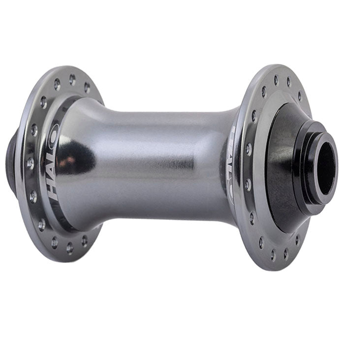 Hubs Halo Halo DJ Wideboy Non-Disc Front Hub 32h Team Edition Gray Light Slate Gray