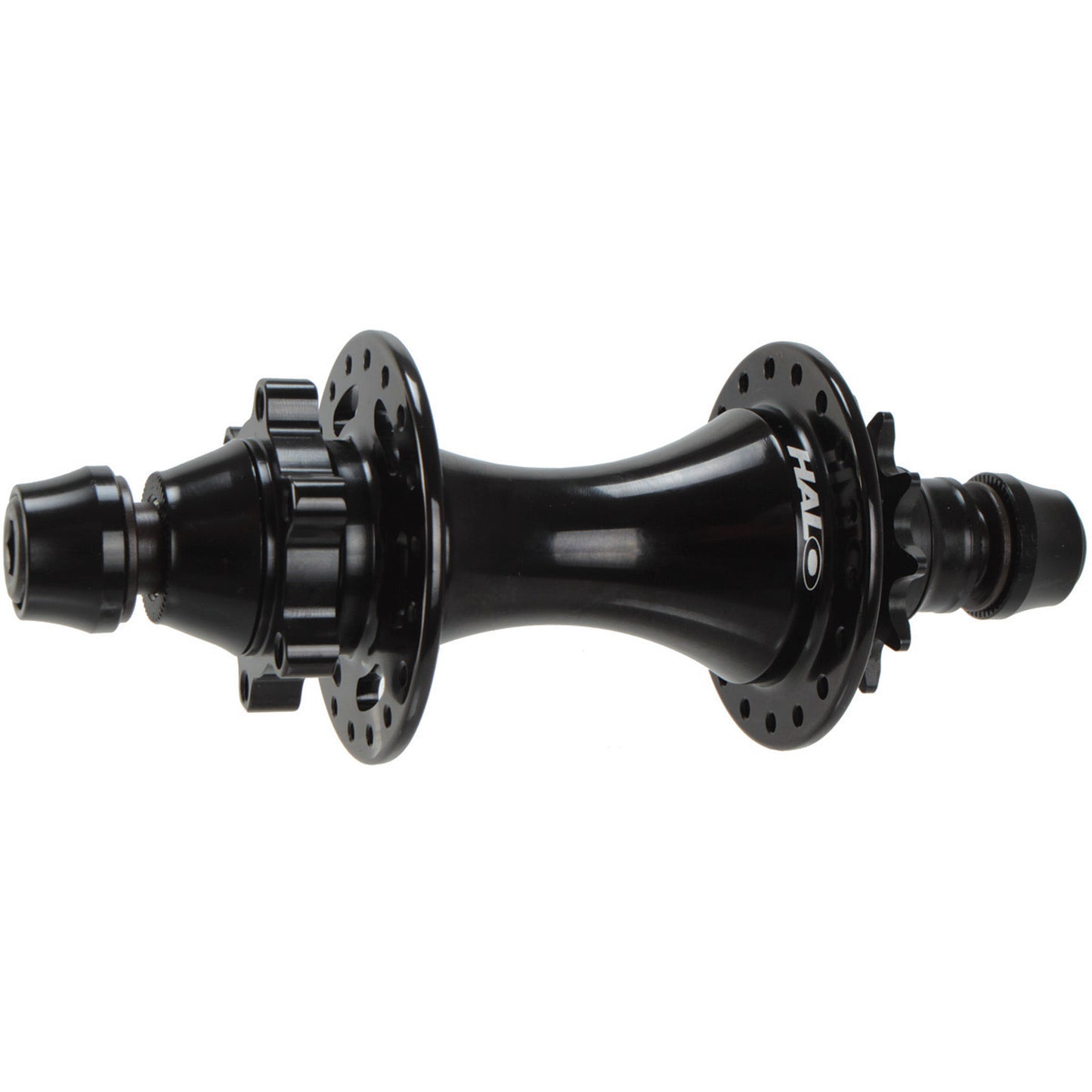 Hubs Halo Halo DJD Bush Drive rear hub (10/14mm) 36h Black Black