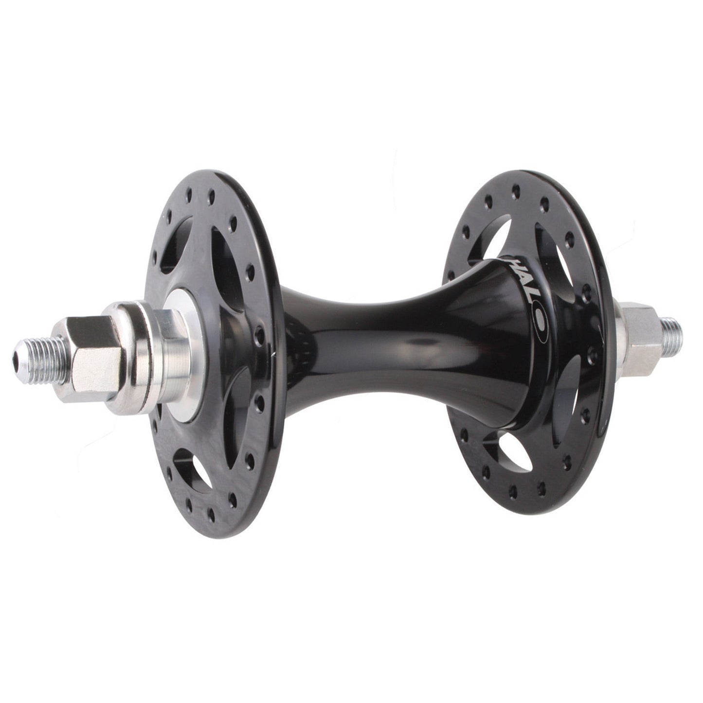 Hubs Halo Halo Track Front Hub 32h Black Dark Slate Gray