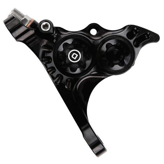 Disc Brake Calipers Hope Hope RX4+ Disc Brake Caliper - Flat Mount Front +20 DOT Black Black