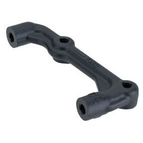 Disc Brake Adapters & Bolts Hayes Hayes Post Disc Brake Adaptor IS Mount Front 200mm/Rear 180mm Rotor Diameter Dark Slate Gray